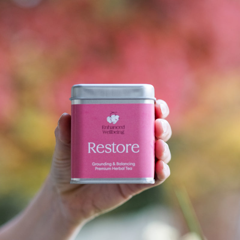 Restore Herbal Tea Tin - Grounding & Balancing